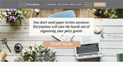 Desktop Screenshot of envytations.com